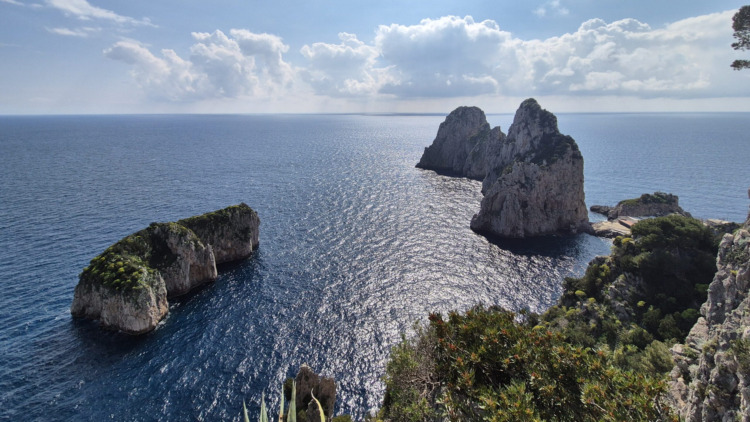 pobřežní výhledy capri