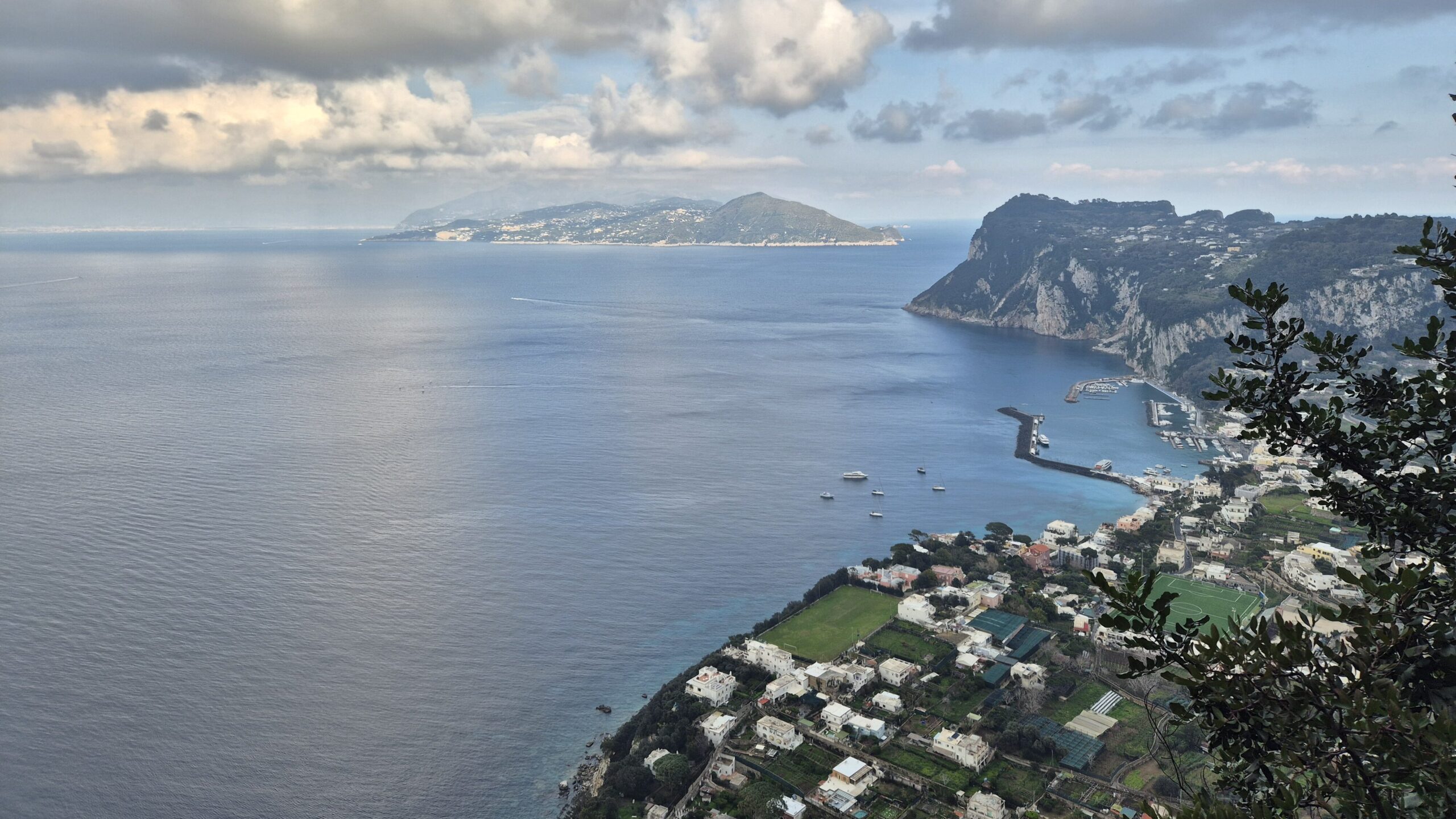 výhled v anacapri