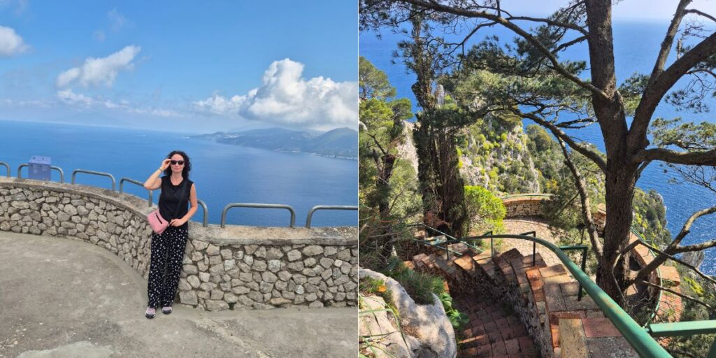 výhled z villa jovis