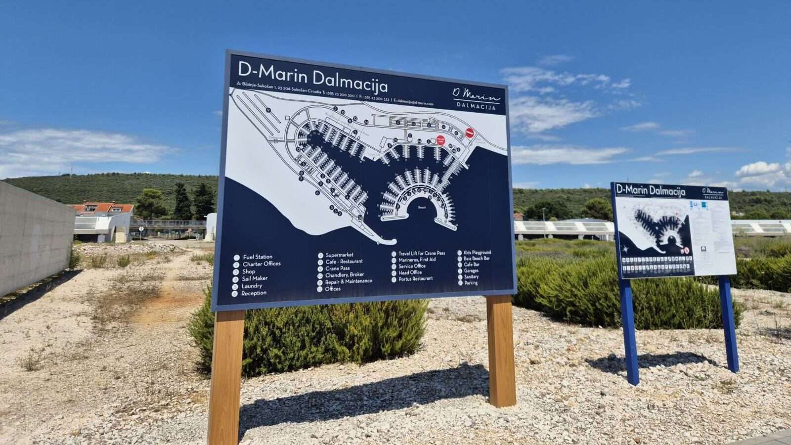 mapa mariny sukošan